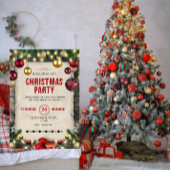 Elegant Formal Christmas Party Invitation | Luxury 招待状