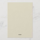 Elegant Formal Christmas Party Invitation | Luxury 招待状 (裏面)