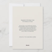 Elegant Formal Plaid Family Photo Happy Holidays シーズンカード (裏面)