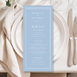 Elegant Formal Powder Blue Wedding メニュー<br><div class="desc">Elegant Formal Powder Blue Wedding Menu</div>