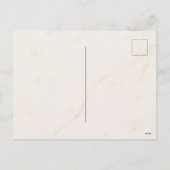 Elegant Four Photo Christmas Card シーズンポストカード (裏面)