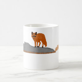 🦊 Elegant Fox Coffee Mug  コーヒーマグカップ