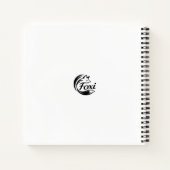 Elegant Fox "Look Back. See Growth." Motivational  ノートブック (裏面)