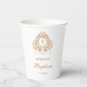 Elegant Frame Holy Cross Baptism 紙コップ (正面)