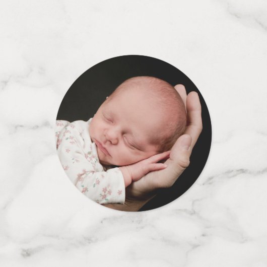 Elegant Frame Holy Cross Baptism Table コンフェッティ (スモール正面)