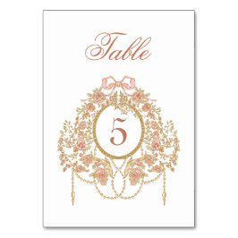 Elegant Frame Table Number テーブルナンバー