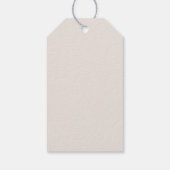 Elegant French Château Monogram Wedding Gift Tag ギフトタグ (裏面)