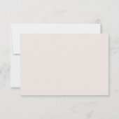 Elegant French Château Monogram Wedding RSVP (裏面)