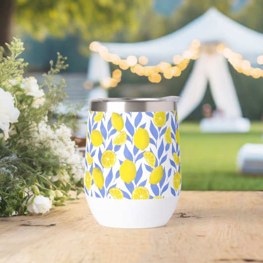 Elegant French Country Lemon Blue Botanical (ウェディング)