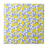 Elegant French Country Lemon Botanical タイル (正面)