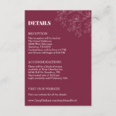 Elegant French Soft Blue Vintage Wedding エンクロージャーカード (正面)