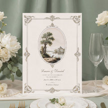 Elegant French Vintage Chateau Wedding 