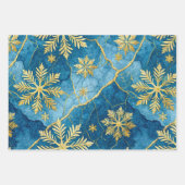 Elegant Frozen Dawn Holiday ラッピングペーパーシート (正面)