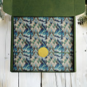 Elegant Frozen Landscape Holiday 薄葉紙