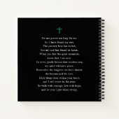 Elegant Funeral Celebration of life Guest Book ノートブック (裏面)