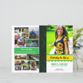 Elegant Funeral Program Template (スタンド正面)