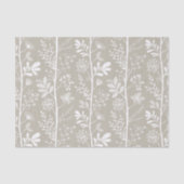 Elegant Garden Reverie Neutral Botanical 薄葉紙 (正面)