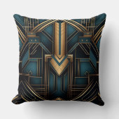 Elegant geometric art クッション (正面)