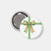 Elegant Gift Bow – Modern Christmas Design マグネット (正面/裏面)