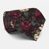 Elegant Gifts For Father Gardenias Floral ネクタイ (ロール)