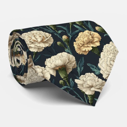 Elegant Gifts For Guys Carnation ネクタイ (ロール)
