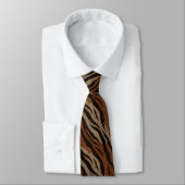 Elegant Gifts For Him Tiger Print ネクタイ (タイ)