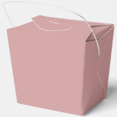 Elegant Girly 50 & Fabulous Birthday Dusty Pink  フェイバーボックス (裏面)