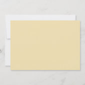 Elegant Gold 100 Years Loved Photo Birthday Party 招待状 (裏面)