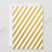 Elegant Gold 50th Anniversary Celebration 招待状 (裏面)