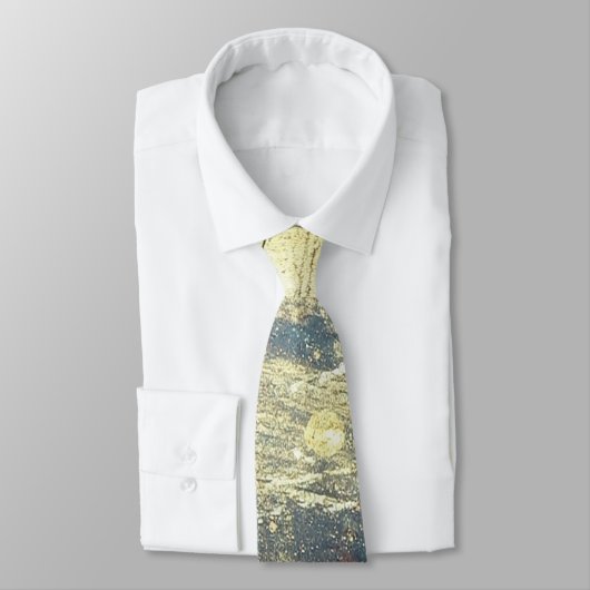 Elegant Gold Accent Tie ネクタイ (タイ)