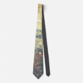 Elegant Gold Accent Tie  ネクタイ (正面)