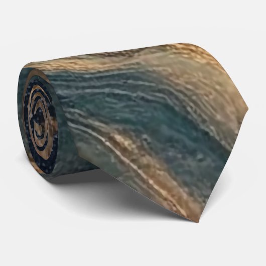 Elegant Gold Accent Tie / Elegante Krawatte ネクタイ (ロール)