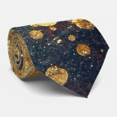 Elegant Gold Accent Tie / Elegante Krawatte ネクタイ (ロール)