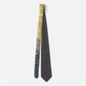 Elegant Gold Accent Tie / Elegante Krawatte  ネクタイ (裏面)