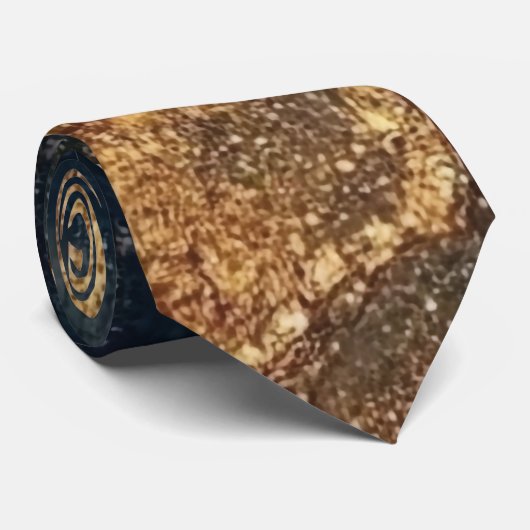 Elegant Gold Accent Tie / Elegante Krawatte ネクタイ (ロール)