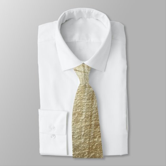 Elegant Gold Accent Tie / Elegante Krawatte ネクタイ (タイ)