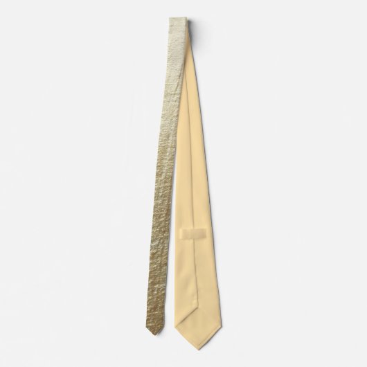 Elegant Gold Accent Tie / Elegante Krawatte ネクタイ (裏面)
