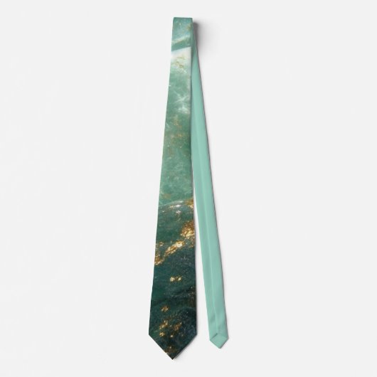 Elegant Gold Accent Tie / Elegante Krawatte ネクタイ (正面)