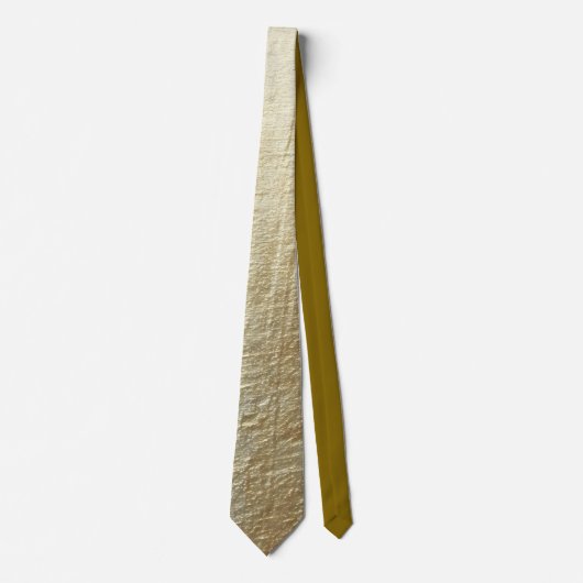 Elegant Gold Accent Tie / Elegante Krawatte ネクタイ (正面)