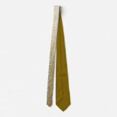 Elegant Gold Accent Tie / Elegante Krawatte ネクタイ (裏面)