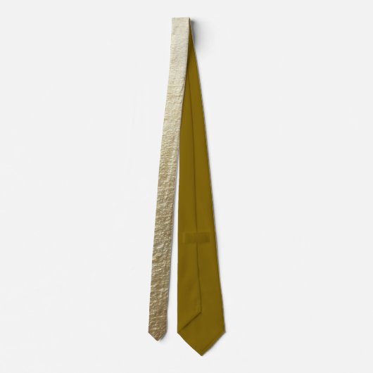 Elegant Gold Accent Tie / Elegante Krawatte ネクタイ (裏面)