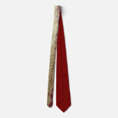 Elegant Gold Accent Tie / Elegante Krawatte ネクタイ (裏面)