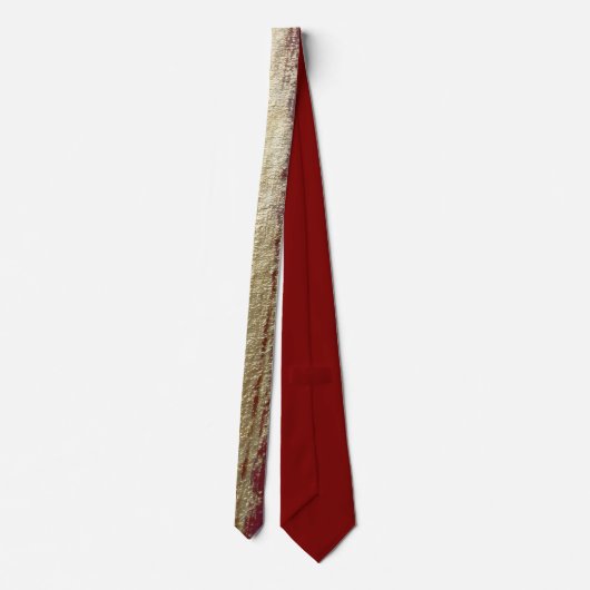 Elegant Gold Accent Tie / Elegante Krawatte ネクタイ (裏面)