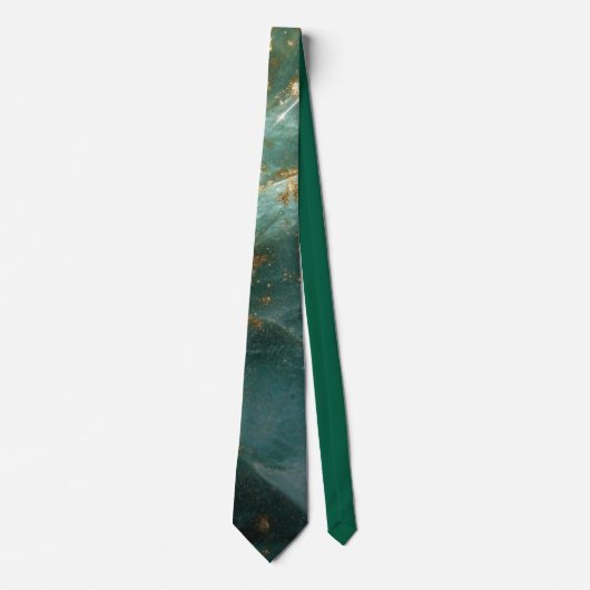 Elegant Gold Accent Tie / Elegante Krawatte ネクタイ (正面)