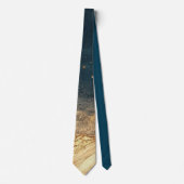Elegant Gold Accent Tie / Elegante Krawatte ネクタイ (正面)