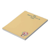 Elegant Gold Administrative Professionals Day ノートパッド (回転)