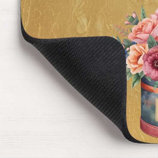 Elegant Gold Administrative Professionals Day マウスパッド (コーナー)