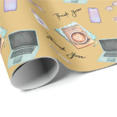 Elegant Gold Administrative Professionals Day ラッピングペーパー (ロールコーナー)