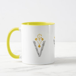 Elegant Gold Amazigh Signe MUG マグカップ