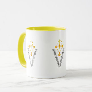 Elegant Gold Amazigh Signe MUG マグカップ